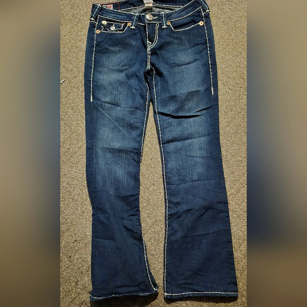 True Religion Dark Blue  Becky Super T  Jeans Sz.29 - Picture 2 of 8